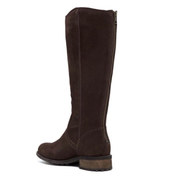 Brand New! UGG Seldon Boot Brown Back-Zip - Picture 4 of 7